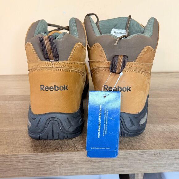 NEW Reebok TYAK RB4327 men’s athletic work boot size 14 composite toe TAN